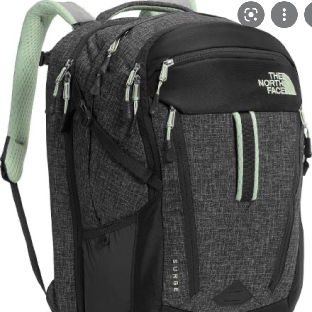 The North Face Surge Grey Backpack